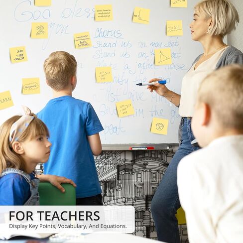 36 Pads Pop Up Sticky Notes, 3x3 inches, Yellow Soft Pastel Self-Stick Note Pads, Perfect for Office, Study, and Daily Life Organization - 36 Pack in Kuwait