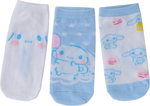 Roffatide Cartoon Cinnamoroll Ankle Socks 3 Pairs - Melody No Show Low Cut Socks for Men Women - Sport Lover Gift Christmas for Women in Kuwait