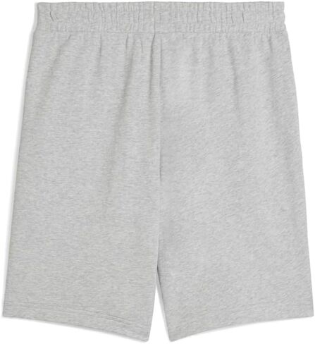PUMA Mens Essentials Elevated 9 Inch Shorts Casual Bottoms Casual Drawstring - Grey in Saudi Arabia