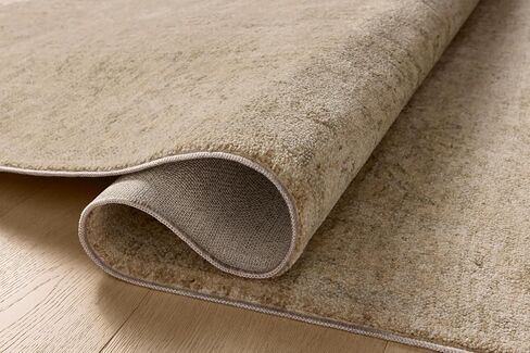 Loloi Magnolia Home by Joanna Gaines Junie Collection JUE-02 Oatmeal/Smoke 2'-7" x 8'-0", .38 Pile Height, Runner Rug in Saudi Arabia