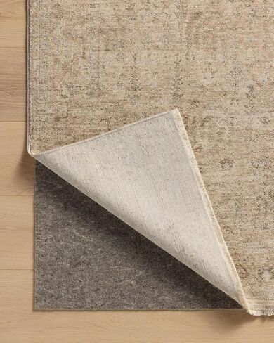 Loloi Magnolia Home by Joanna Gaines Junie Collection JUE-02 Oatmeal/Smoke 2'-7" x 8'-0", .38 Pile Height, Runner Rug in Saudi Arabia