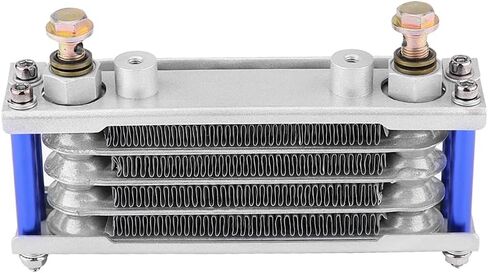 مجموعة نظام تبريد مبرد زيت محرك الدراجة النارية لمحرك GY6، قوة التبريد السريع، أسود متين 65 مل in Kuwait