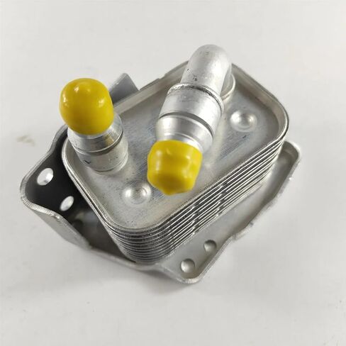 Aluminum Engine Oil Cooler Compatible With BMW E46 E60 E81 E87 E90 316i 318i 318ci 318ti X3 11427508967 in Kuwait