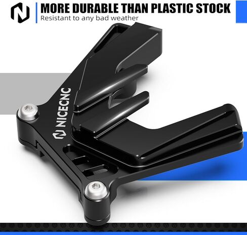 NICECNC Dirt Bike Sprocket Cover Aluminum Compatible with Yamaha YZ250 2000-2024 YZ250X 2016 2017 2018 2019 2020 2021 2022 2023,CNC-machined in Saudi Arabia