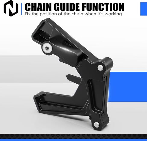 NICECNC Dirt Bike Sprocket Cover Aluminum Compatible with Yamaha YZ250 2000-2024 YZ250X 2016 2017 2018 2019 2020 2021 2022 2023,CNC-machined in Saudi Arabia