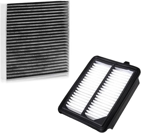 OPBU134-399 Engine & Cabin Air Filter for Honda Accord Hybrid 2022 2021 2020 2019 2018 2017 2015 2014.Replacement for CA11399,17220-5K0-A00,CF10134 80219-SHJ-A01. in Kuwait