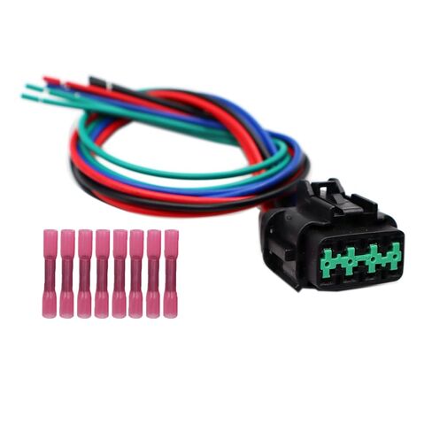 8-Way 8-Pin HID Headlamp Headlight Connector Plug Compatible with Infiniti G37 Q60 2008-2015 Wire Pigtail Harness 6918-1780 in Saudi Arabia