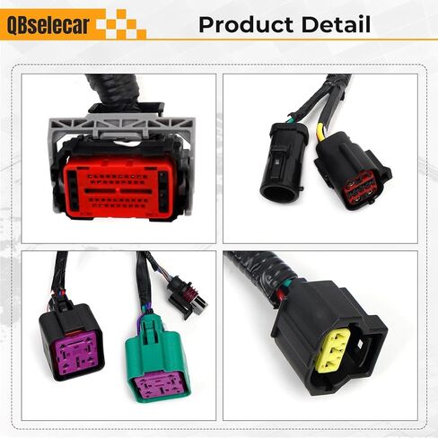 Engine Wiring Harness Assembly Compatible with Ford F250 F350 F450 F550 2005-2007 Super Duty 6.0L Diesel Engine Replace 5C3Z-12B637-BA 5C3Z12B637BA in Kuwait