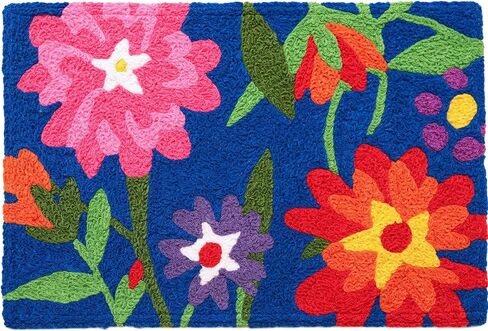 Jellybean Backyard Garden Accent Washable Rug 20" x 30" Doormat in Saudi Arabia