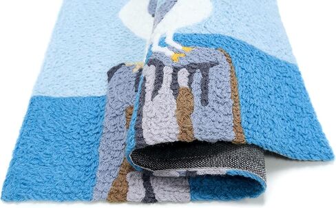 Jellybean Backyard Garden Accent Washable Rug 20" x 30" Doormat in Saudi Arabia