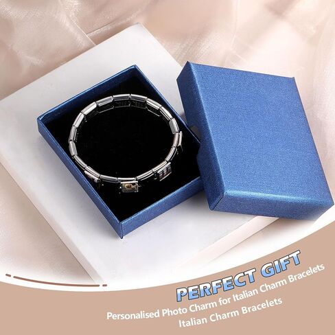 Italian Charms Sliver Heart Cat 10Pcs Charms Set Flower 9mm Italian Modular Charm Bracelet DIY Module Jewelry Gifts for Women Heart Black in Kuwait