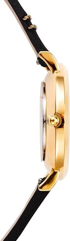 VICTORIA HYDE Women Watches Adjustable Bracelet Set Analog Quartz Detachable Genuine Leather Strap Ladies Wristwatch Gifts for Her Black White in Kuwait