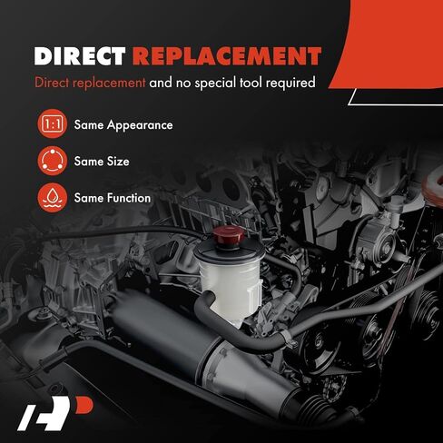 A-Premium A/C Heat Vacuum Reservoir/Tank Compatible with Ford Models - 2000-2018 - E-150 Club Wagon, E-150 econoline, E-150 econoline Club Wagon, E-350 Club Wagon, E-450 Super Duty, E-550 Super Duty in Kuwait