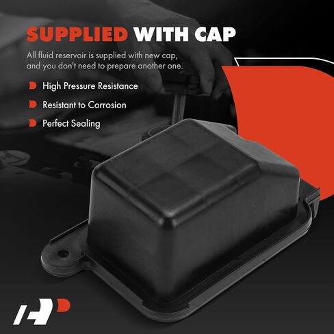 A-Premium A/C Heat Vacuum Reservoir/Tank Compatible with Ford Models - 2000-2018 - E-150 Club Wagon, E-150 econoline, E-150 econoline Club Wagon, E-350 Club Wagon, E-450 Super Duty, E-550 Super Duty in Kuwait