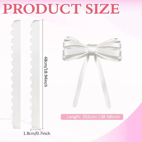Women's Wedding Dress Zipper Replacement Adjustable Loops Lace up Satin Corset Kit Replacement Polyester Corset Back Kit for Formal Prom Dress in Saudi Arabia