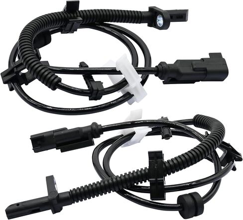 2Pcs Rear Left and Right Abs Wheel Speed Sensor Compatible with Gmc Chevy Acadia Enclave Outlook Traverse 10391044 Als1754 07 08 09 10 11 12 13 14 15 16 17 in Saudi Arabia