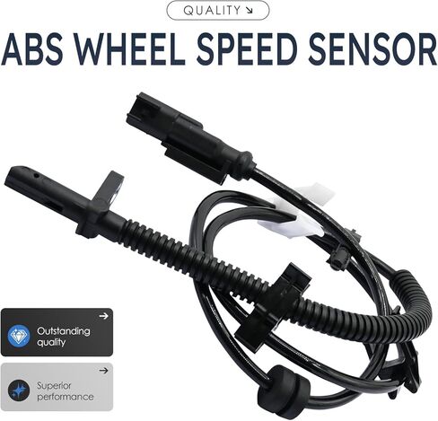 2Pcs Rear Left and Right Abs Wheel Speed Sensor Compatible with Gmc Chevy Acadia Enclave Outlook Traverse 10391044 Als1754 07 08 09 10 11 12 13 14 15 16 17 in Saudi Arabia