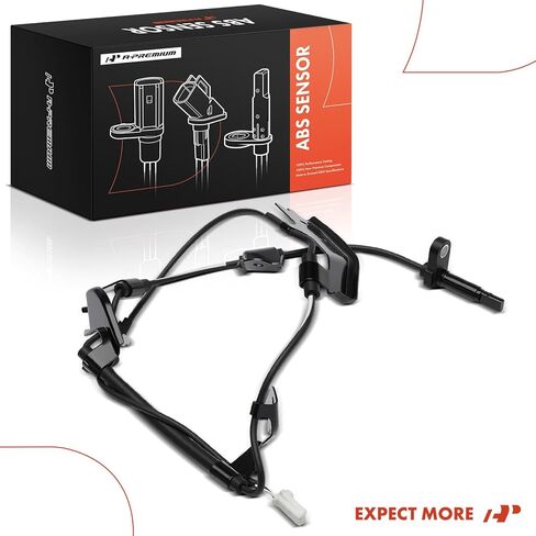 A-Premium Rear Left ABS Wheel Speed Sensor Compatible with Lexus Models - IS300 RC300 2016-2020, GS350 2013-2020 in Saudi Arabia