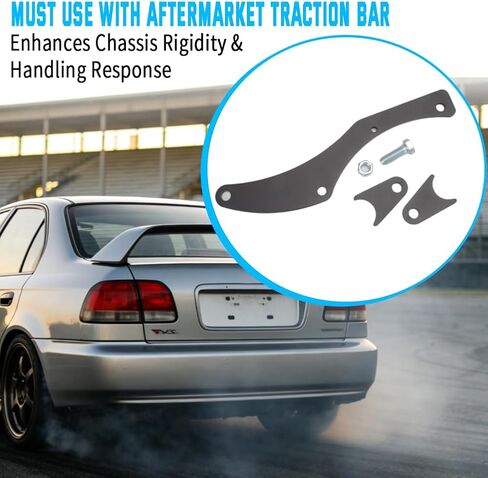 AUTOVIC Engine Mid Plate Mount Bracket Compatible with Honda Civic Ek K Series in Saudi Arabia