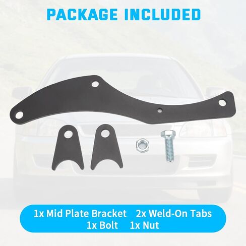 AUTOVIC Engine Mid Plate Mount Bracket Compatible with Honda Civic Ek K Series in Saudi Arabia