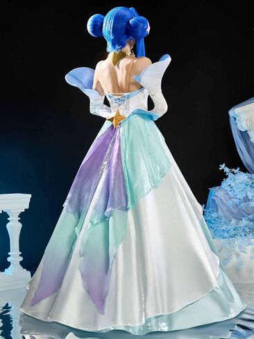 miccostumes Women's Costume Princess Cosplay Off-shoulder Dress with Sleeves and Choker in Saudi Arabia