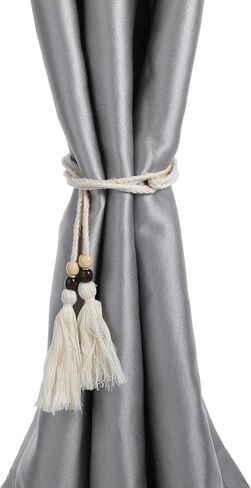 Cotton Long Rope Belt for Women, Tassel Braided Waist Rope Belts, Cotton Boho Waistband Ropes Tie Belt for Women Dress Skirt, Costume Accessory in Saudi Arabia