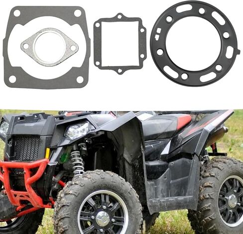 Top End Head Gasket Kit, Replacement for POLARIS SCRAMBLER 400 SPORT 400L SPORTSMAN 400 XPLORER 400 XPRESS 400 1994 1995 1996 1997 1998 1999 2000 2001 2002 in Saudi Arabia