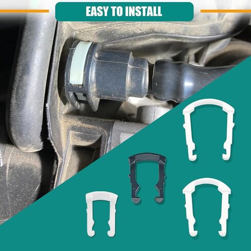 120PCS Fuel Line Retainer Clip Assortment 3/8" 5/16" 1/2" 5/8" Nylon Fuel Line Retaining Clips Kit in Kuwait