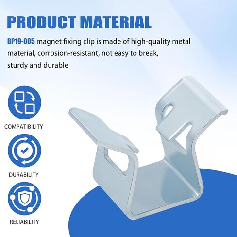 Abode BP19-005 Magnet Retainer Clip for Dexter 10/12/12.25 inch Brake Magnets - 4 PCS in Kuwait