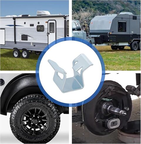 Abode BP19-005 Magnet Retainer Clip for Dexter 10/12/12.25 inch Brake Magnets - 4 PCS in Kuwait