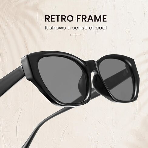 Cyxus Cateye Polarized Sunglasses for Women UV Protection AC Lens Fashion Ultralight PC Frame Ladies Shades in Saudi Arabia