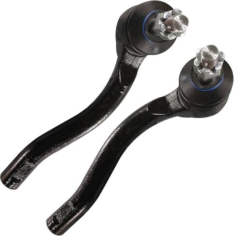 Detroit Axle - 6pc Front Tie Rods Boots for 2006-2010 INFINITI M35 M45, 4 Inner and Outer Tie Rod End Links 2 Boots 2007 2008 2009 Replacement in Saudi Arabia