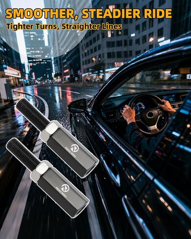 Upgraded Iron Adjustable Tie Rod Extension Kit M14x1.5 - Heavy-Duty for Lifted Honda, Toyota, Lexus - 3" Lift Kit for Off-Road & Rough Terrain in Saudi Arabia