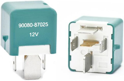 Automotive Relay 2 Packs 90080-87025, TN156700-2720 Relay 12V 60A 5 Pins in Saudi Arabia