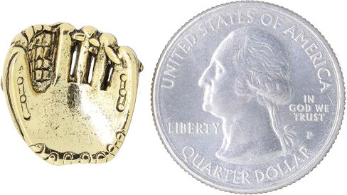 Jim Clift Design Baseball Glove Gold Lapel Pin in Kuwait