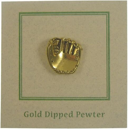Jim Clift Design Baseball Glove Gold Lapel Pin in Kuwait