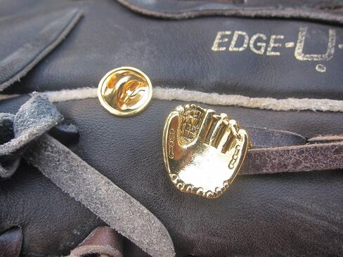 Jim Clift Design Baseball Glove Gold Lapel Pin in Kuwait