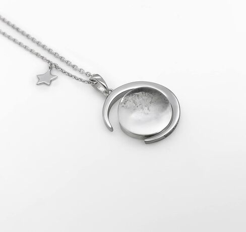 Space & Meteorite - Real Moon Dust Meteorite Necklace, NASA Space Gifts for Men & Women, Moon Rock, Astronomy in Saudi Arabia