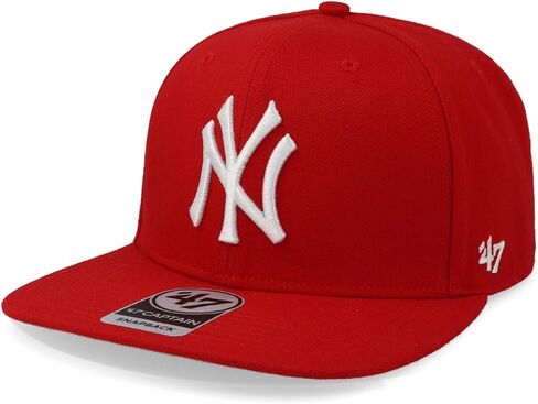 47 New York Yankees Navy No Shot Captain Flat Bill Snapback Men Hat in Kuwait