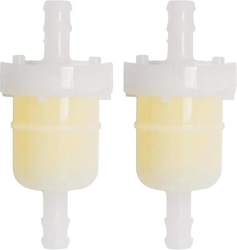 2 Pcs Inline Fuel Filter, Replacement for Nissan Tohatsu Mercury Marine Outboards, Replaces 369022300M, 369-02230-0 in Kuwait