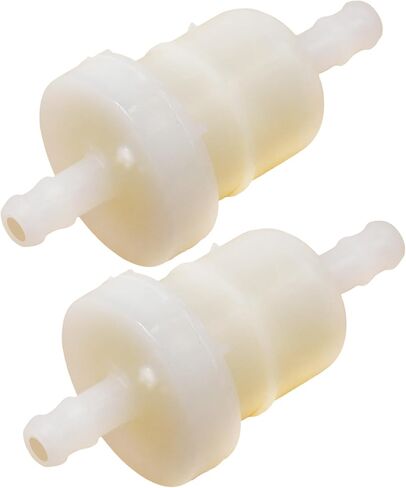 2 Pcs Inline Fuel Filter, Replacement for Nissan Tohatsu Mercury Marine Outboards, Replaces 369022300M, 369-02230-0 in Kuwait