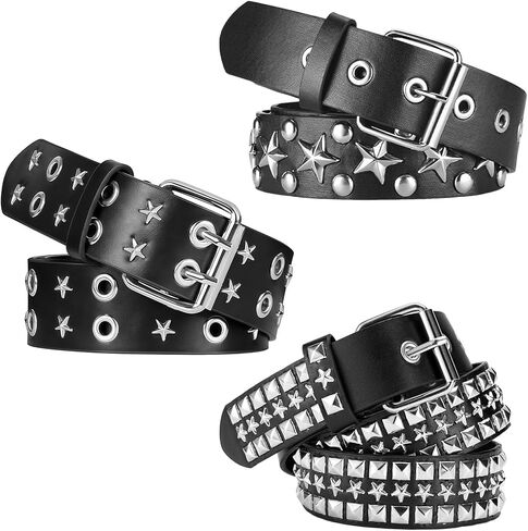 Black Bulle Studded Belt in Saudi Arabia