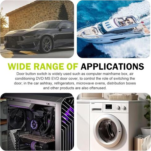 قطعتان من مزلاج حامل النظارات الشمسية للسيارة، استبدال مشابك السقف لوحدة التحكم العلوية ذاتية القفل، مشابك غطاء صندوق القفل البلاستيكي للسيارة، يمكن لسلة المهملات الضغط على الإبزيم (أسود) in Kuwait