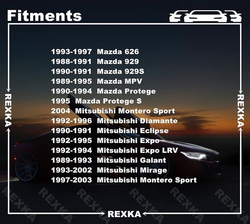 Rexka 30 pcs 13mm x 22mm Grille Clips Compatible With 90467-13011 Toyota Isuzu 8942180270 Mazda B092-50-715 Mitsubishi MB153825 Corolla Land Cruiser in Kuwait