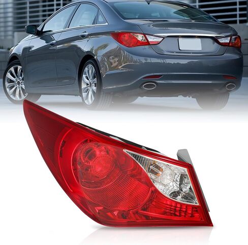 ضوء خلفي مناسب لمصباح Hyundai Sonata الخلفي 2011-2014 (جانب السائق الأيسر) in Kuwait