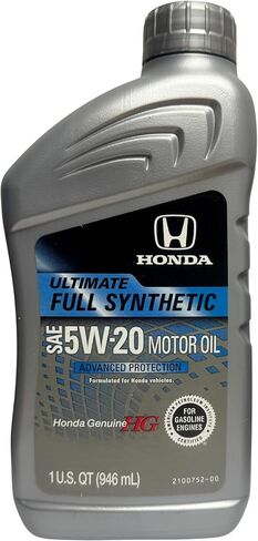 Honda 08798-9138 Ultimate Full Synthetic SAE 5W-20 Motor Oil (1 Quart) (5) in Kuwait