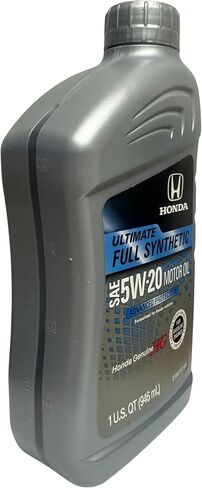 Honda 08798-9138 Ultimate Full Synthetic SAE 5W-20 Motor Oil (1 Quart) (5) in Kuwait