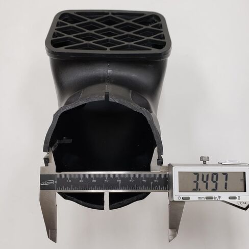 Snorkel Snake Head Universal Fit Mudding 3.5" Inner Diameter Top Mount Ram Off Road 4x4 Replacement in Saudi Arabia