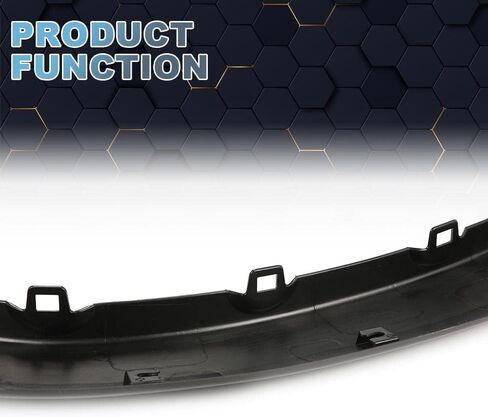 ANDPLAY Front Fender Flare Left Driver Side Compatible With Toyota RAV4 2006 2007 2008 2009 2010 2011 2012 Wheel Black Fender Thermoplastic Bolt-on Trim 756120R901, TO1268104 in Saudi Arabia