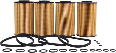 4X مرشحات الوقود 8-98147-525-0 1K06-23-570 WF10185 FF5877 متوافقة مع ISUZU NPR NQR وNPR-HD 2011-2021 in Kuwait